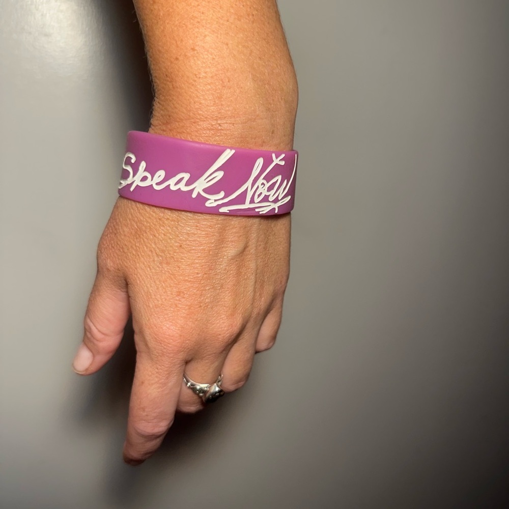 TS SPEAK NOW Purple Bracelet